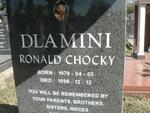 DLAMINI Ronald Chocky 1979-1998