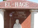 EL-HAGE Anis 1927-1997