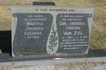 ZYL Carl Frederick Christian, van 1915-1983 & Martha Johanna Susanna 1926-
