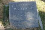 KGAFELA M.G. 1953-1998