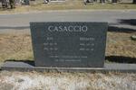 CASACCIO Renato 1926-1993 & Joy 1936-1993