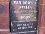 ROOYEN Koos, van 1925-2007 & Stella VAN ROOYEN 1927-2006