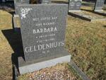 GELDENHUYS Barbara 1949-1981