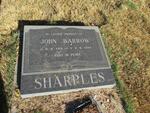 SHARPLES John Barrow 1914-1992