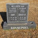 SWANEPOEL Cor 1916-1998 & Grieta 1925-2009