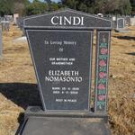CINDI Elizabeth Nomasonto 1939-2004