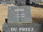 PREEZ Sienie, du 1921-1995