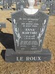 ROUX Anna Marthie, le 1920-1999