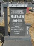 SHEZI Matsatsi Sophie 1934-2002