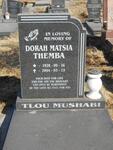 TLOU MUSHABI Dorah Matsia Themba 1928-2004