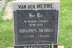 MERWE Johannes Jacobus, van der 1952-1975