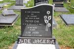JAGER Pieter Izak, de 1921-1987 & Alida Jacoba 1932-2012