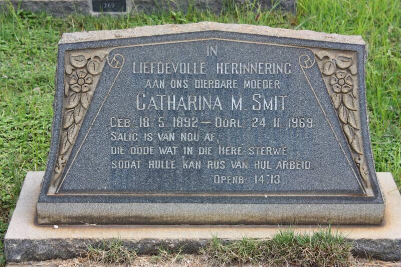 SMIT Catharina M. 1892-1969