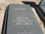 MULDER Pieter Cornelius Jacobus 1903-1983