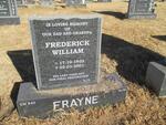 FRAYNE Frederick William 1933-2001