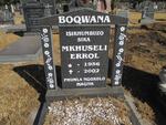 BOQWANA Mkhuseli Errol 1956-2002