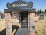 MSIMANGO Refiloe Lebohang 1976-2003