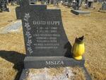 MSIZA David Happy 1968-2001