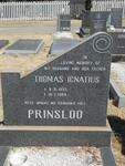PRINSLOO Thomas Ignatius 1933-1984
