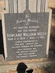 MEEK Rowland William 1934-1965