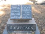 ROBERTSON Charles 1892-1966 & Gladys Mary 1895-1981