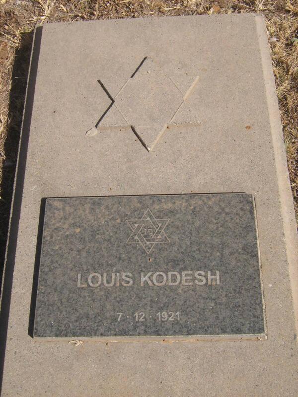 KODESH Louis -1921