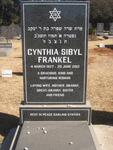 FRANKEL Cynthia Sibyl 1927-2012