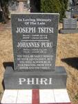 PHIRI Joseph Tsitsi 1968-1994 :: PHIRI Johannes Puru 1966-2008