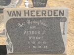 HEERDEN Petrus J., van 1910-1985