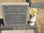 OLIVIER Elizabeth Susanna 1914-1985