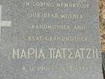 PATSATZIS Maria 1901-1989
