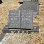 MYBURGH Pieter 1932-1990 & Martha 1930-