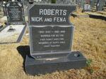 ROBERTS Nick 1903-1993 & Fena 1900-1996