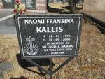 KALLIS Naomi Fransina 1966-2006
