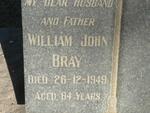 BRAY William John -1949