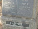 BIRNIE Charles -1963 & Anna -1960