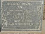 CHRISTISON Douglas George 1918-1965
