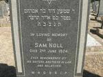 NOLL Sam -1924