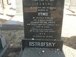OSTROFSKY Hymie -1977