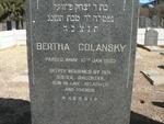 GOLANSKY Bertha -1963