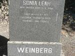WEINBERG Sonia Leah -1989