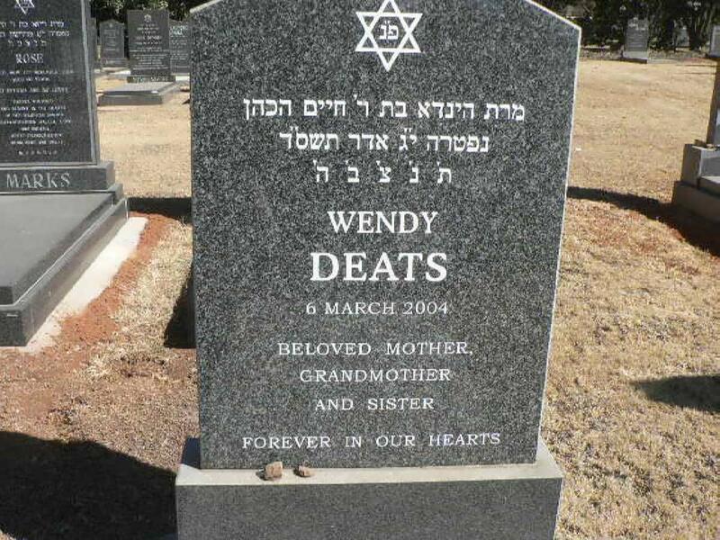 DEATS Wendy -2004