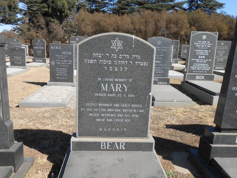 BEAR Mary -1994