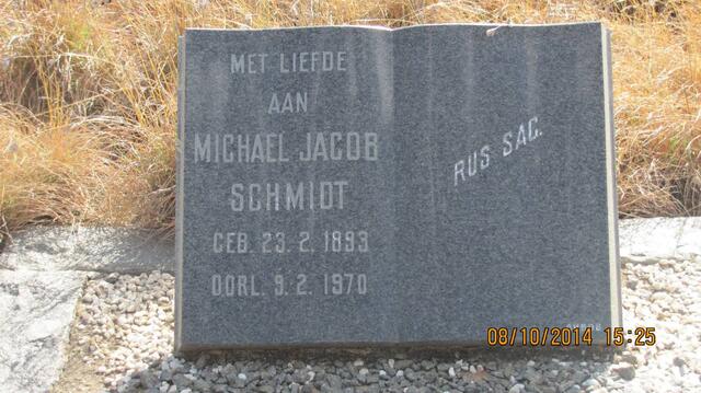 SCHMIDT Michael Jacob 1893-1970