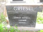 GRIESEL Johan Petrus 1904-1980