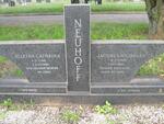 NEUHOFF Jacobus Nicholas 1908-1980 & Alletha Cathrina 1916-1988