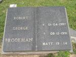 BROOKMAN Robert George 1987-1991