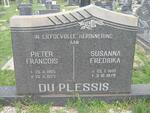 PLESSIS Pieter Francois, du 1903-1977 & Susanna Fredrika 1905-1978