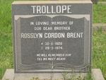 TROLLOPE Rosslyn Gordon Brent 1920-1974