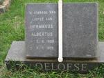 OELOFSE Hermanus Albertus 1908-1979